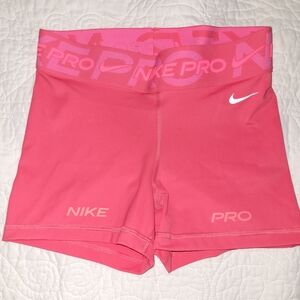 Nike Women's Vibrant Pink Athletic Shorts